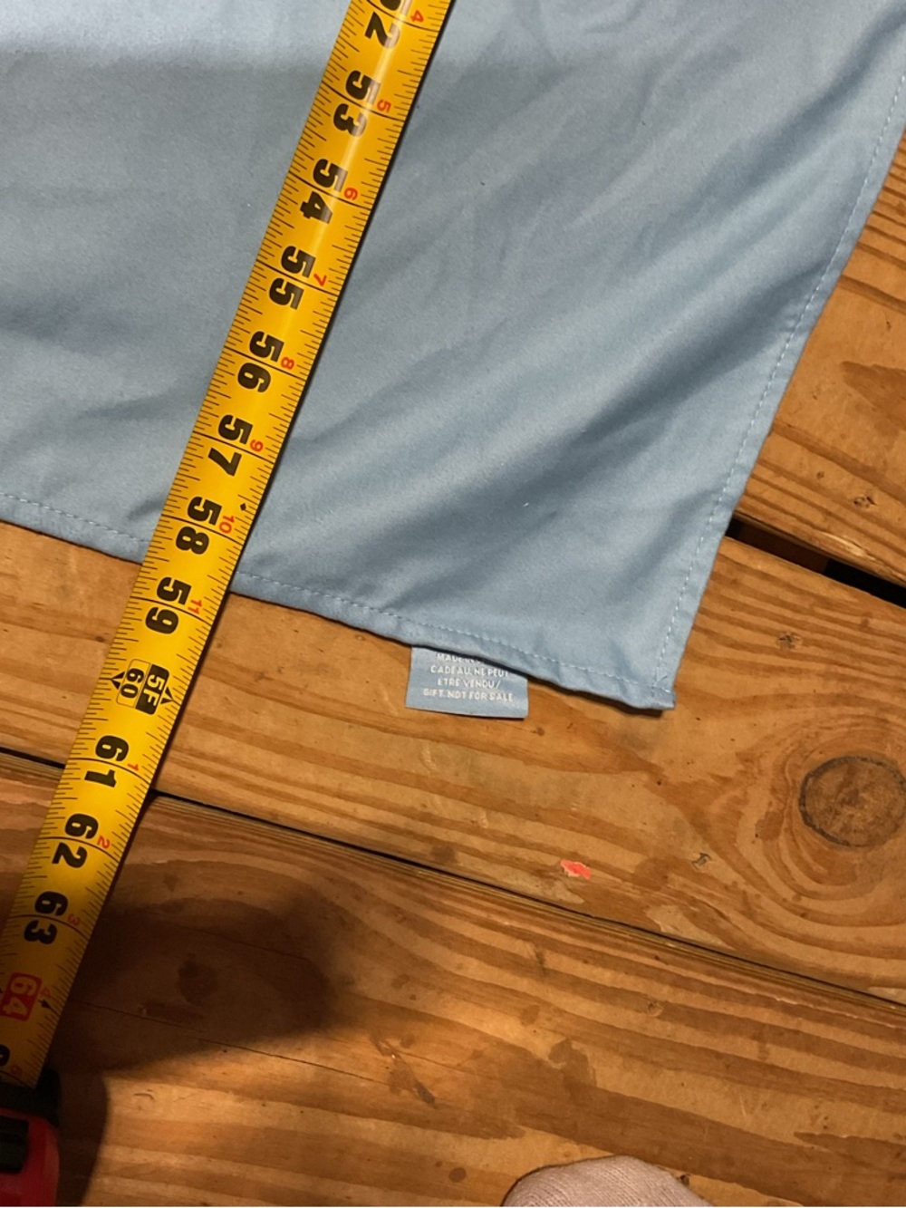 Dolce & Gabbana Light Blue 'Love is Love' Light Blue Bath Towel - Picture 4 of 5